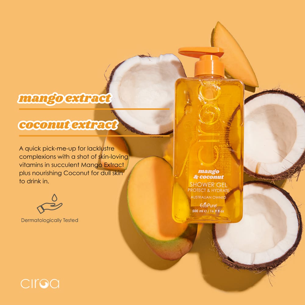 Ciroa Mango & Coconut Shower Gel 500ml