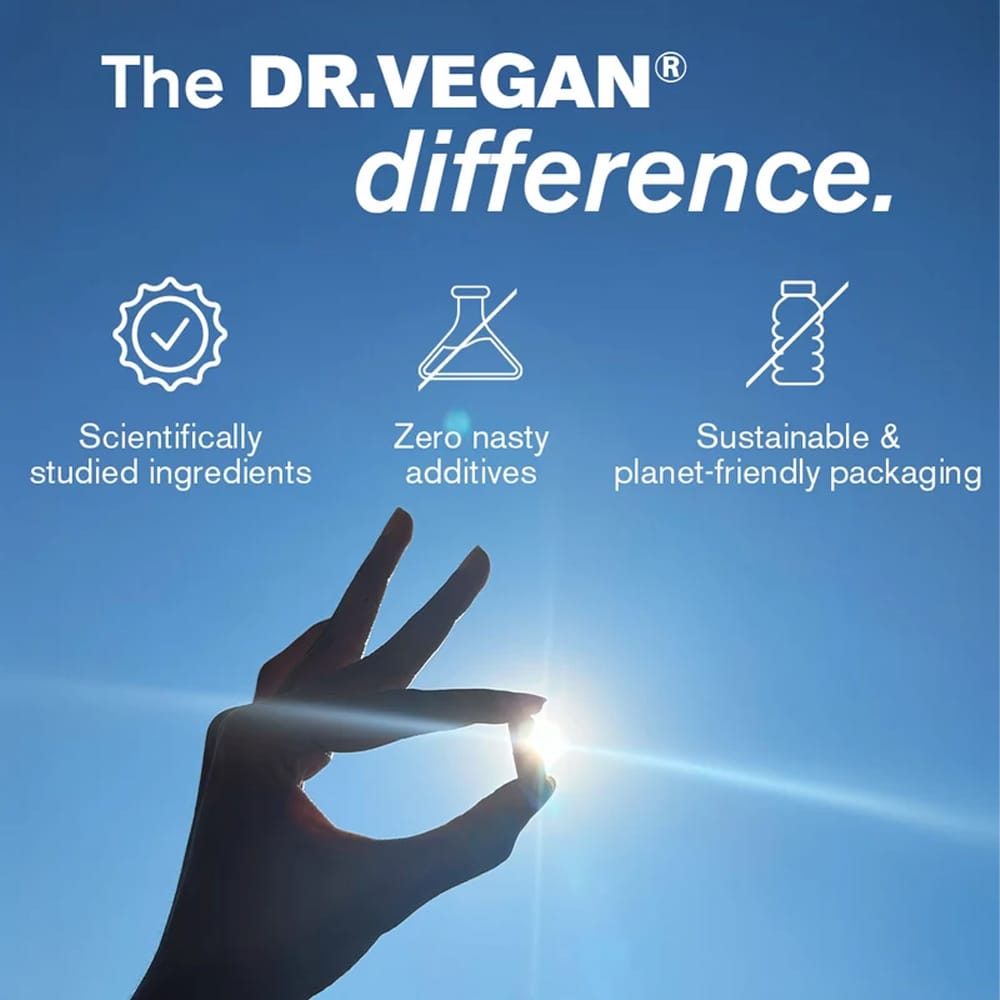 Dr.Vegan Choline 600mg Bitartrate 60 Capsules