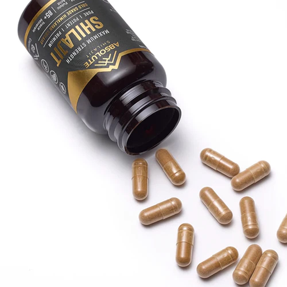 Absolute Shilajit Vitamins & Supplements Absolute Shilajit Maximum Strength 60 Capsules
