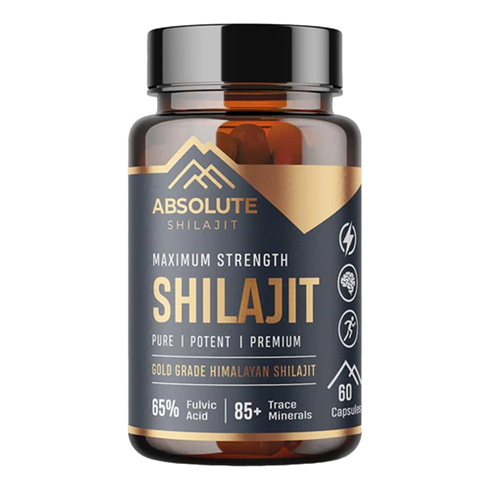 Absolute Shilajit Vitamins & Supplements Absolute Shilajit Maximum Strength 60 Capsules
