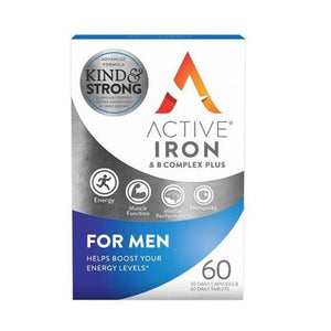 You added <b><u>Active Iron & B Complex Plus For Men 60 Capsules</u></b> to your cart.