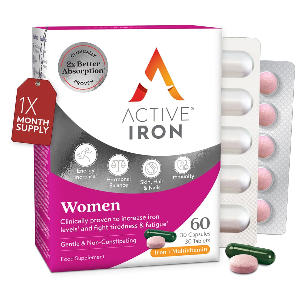 Active Iron Vitamins & Supplements Active Iron For Women