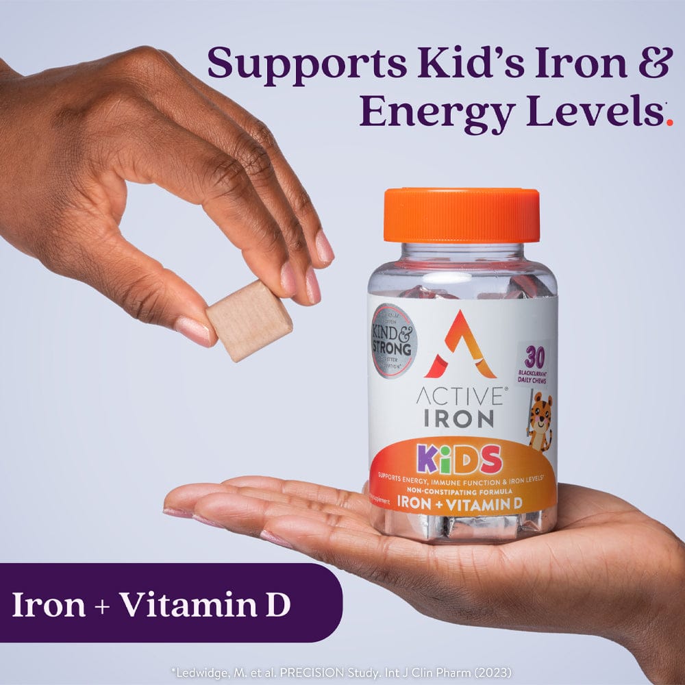 Active Iron Vitamins & Supplements Active Iron Kids 30 Chews