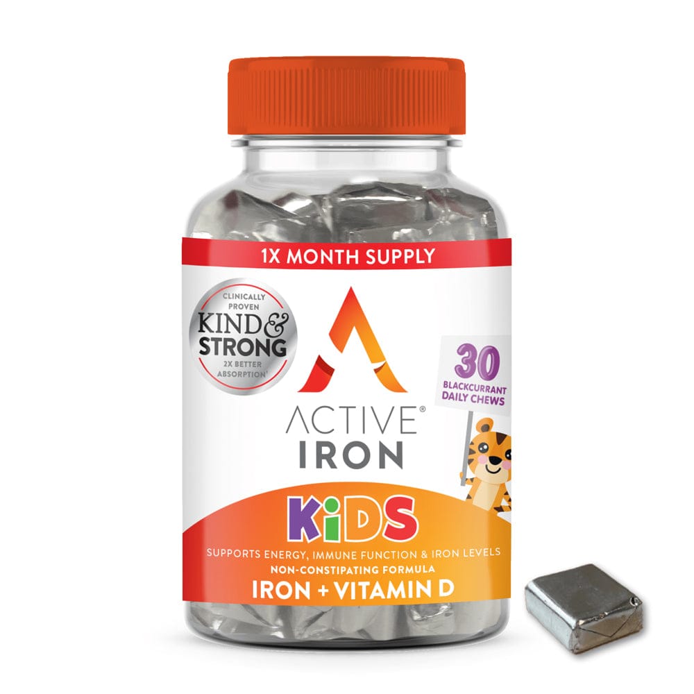 Active Iron Vitamins & Supplements Active Iron Kids 30 Chews