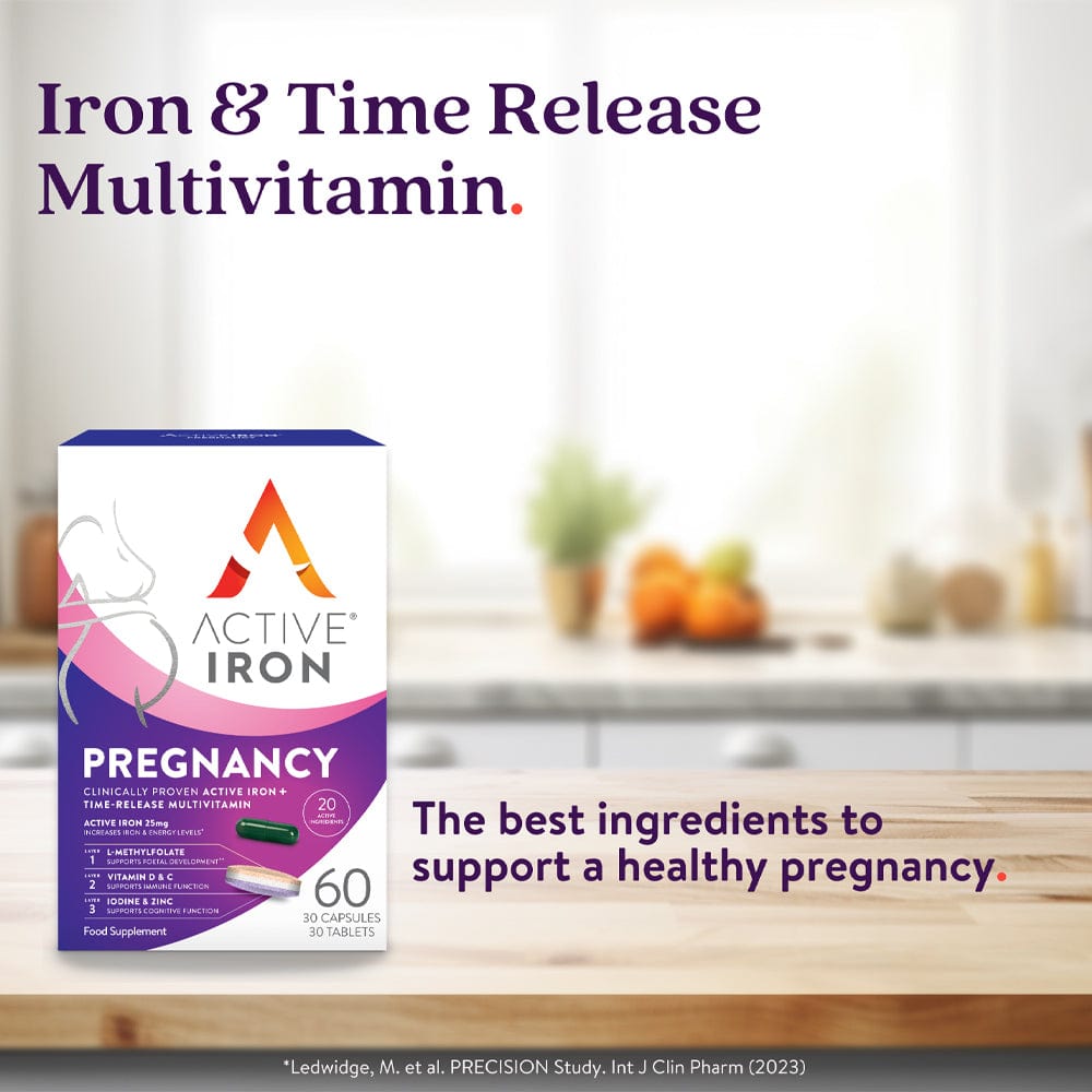 Active Iron Vitamins & Supplements Active Iron Pregnancy 60 Capsules