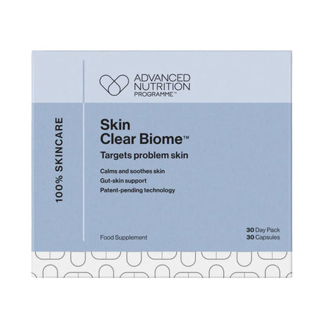 Advanced Nutrition Vitamins & Supplements 30 Capsules Advanced Nutrition Programme Skin Clear Biome