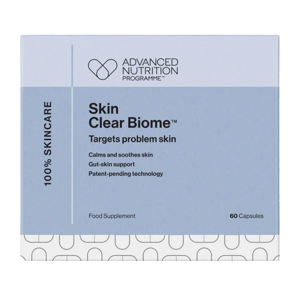 Advanced Nutrition Vitamins & Supplements 60 Capsules Advanced Nutrition Programme Skin Clear Biome