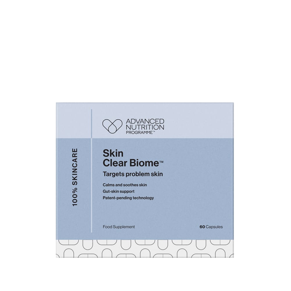Advanced Nutrition Vitamins & Supplements 60 Capsules Advanced Nutrition Programme Skin Clear Biome