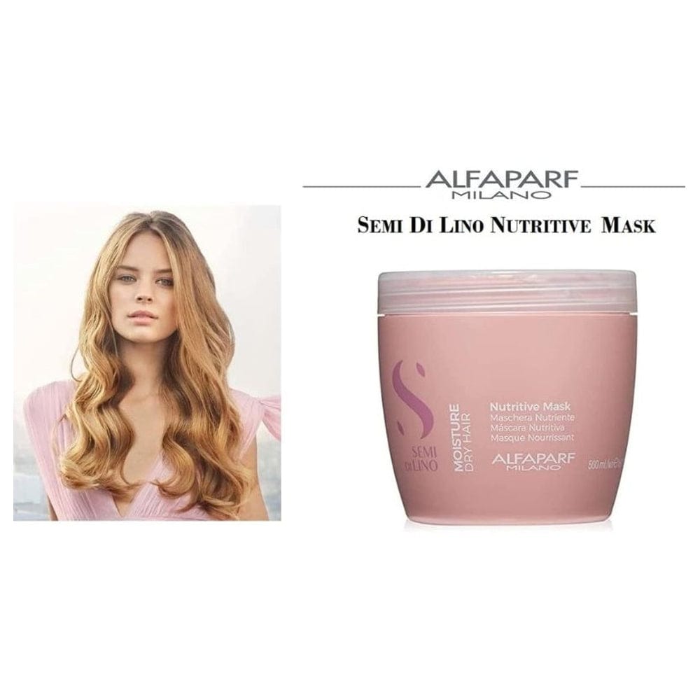 Alfaparf Hair Mask Alfaparf Semi Di Lino Moisture Nutritive Mask 500ml