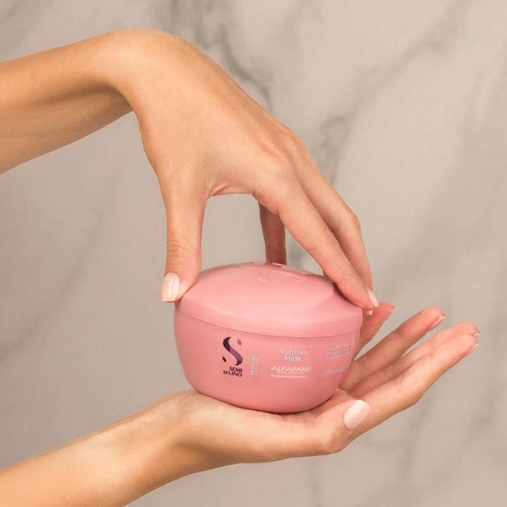 Alfaparf Hair Mask Alfaparf Semi di Lino Moisture Nutritive Mask For Dry Hair 200ml