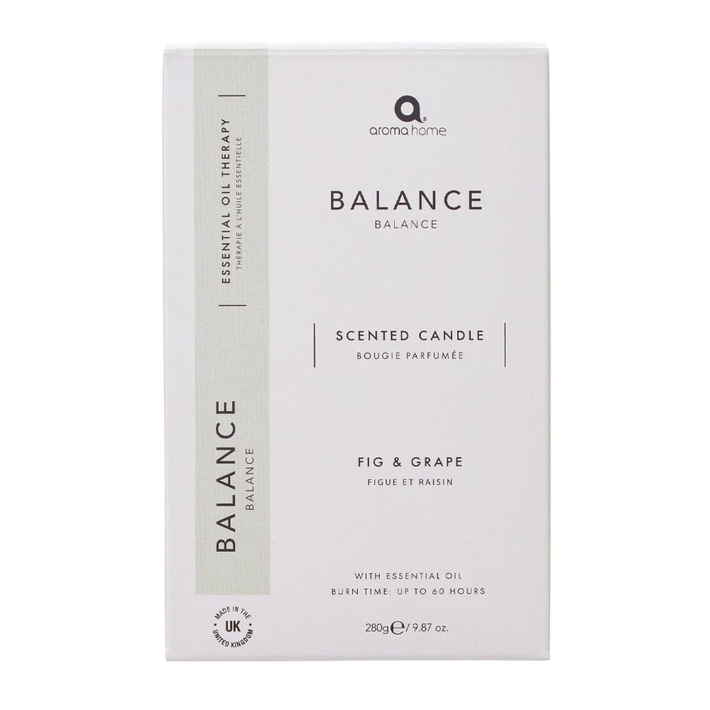 aroma home Candle Aroma Home Balance Scented Candle - Fig & Grape