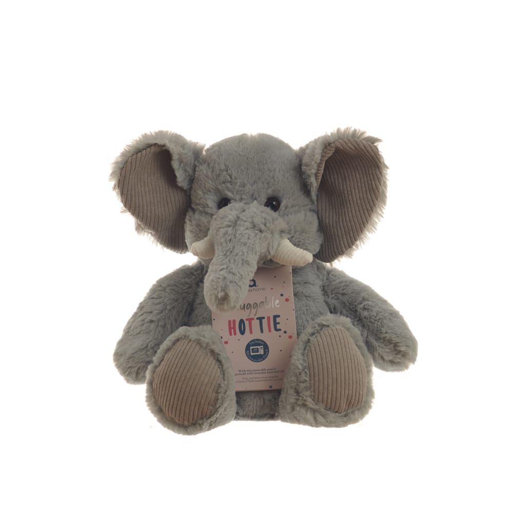 aroma home Hot Water Bottle Aroma Home Elephant Snuggable Hottie