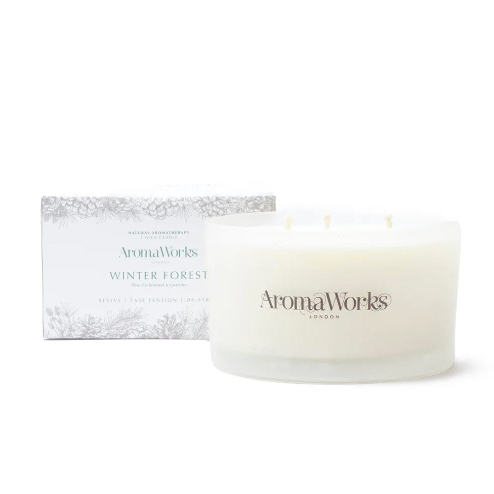 Aromaworks Candle AromaWorks Winter Forest 3 Wick Candle