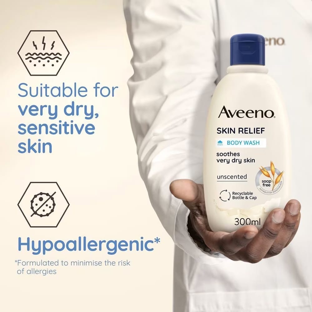Aveeno Body Wash Aveeno Skin Relief Body Wash 500ml