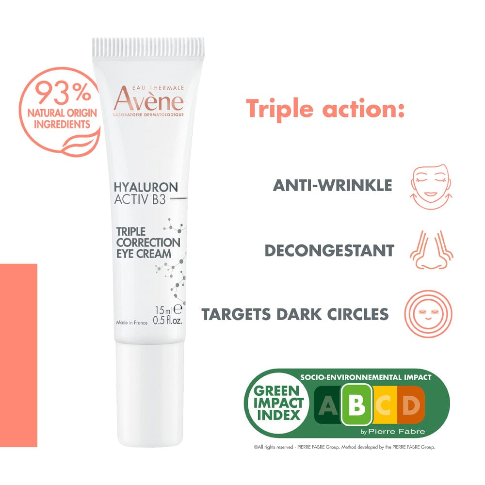 Avene Eye Cream Avene Hyaluron Activ B3 Triple Correction Eye Cream 15ml
