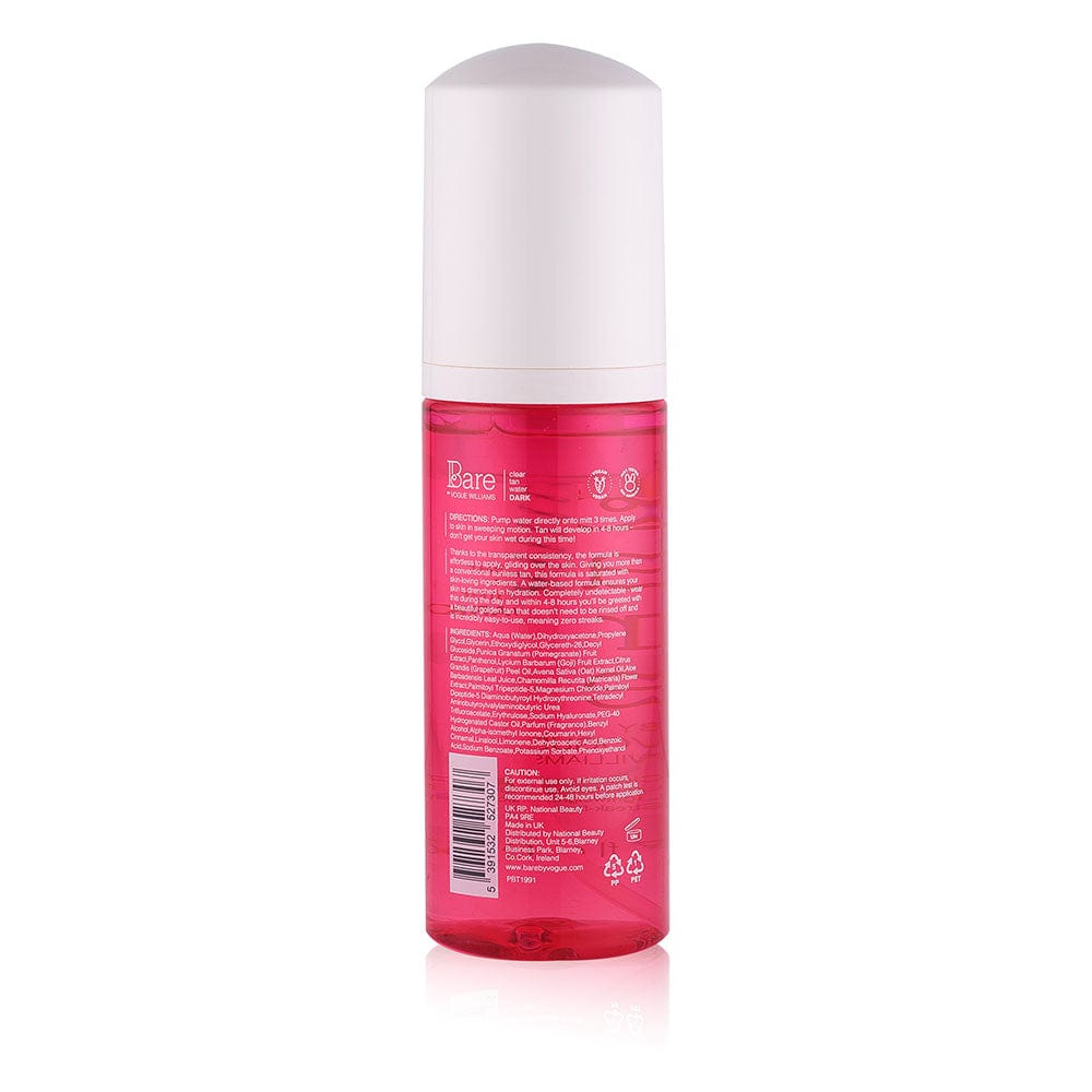 Bare By Vogue Tan Bare By Vogue Clear Tan Water