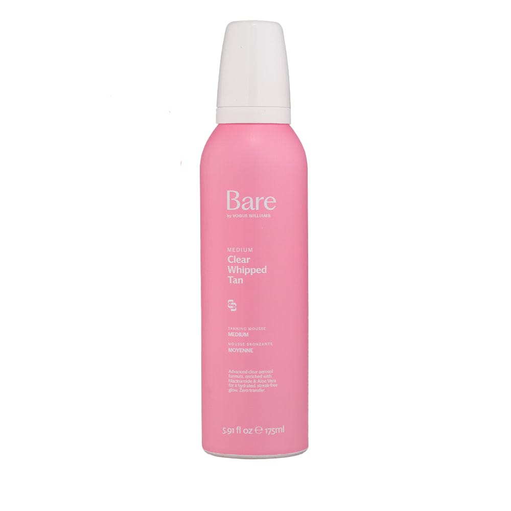 Bare By Vogue Tanning Foam Medium Bare By Vogue Clear Whipped Tan 175ml