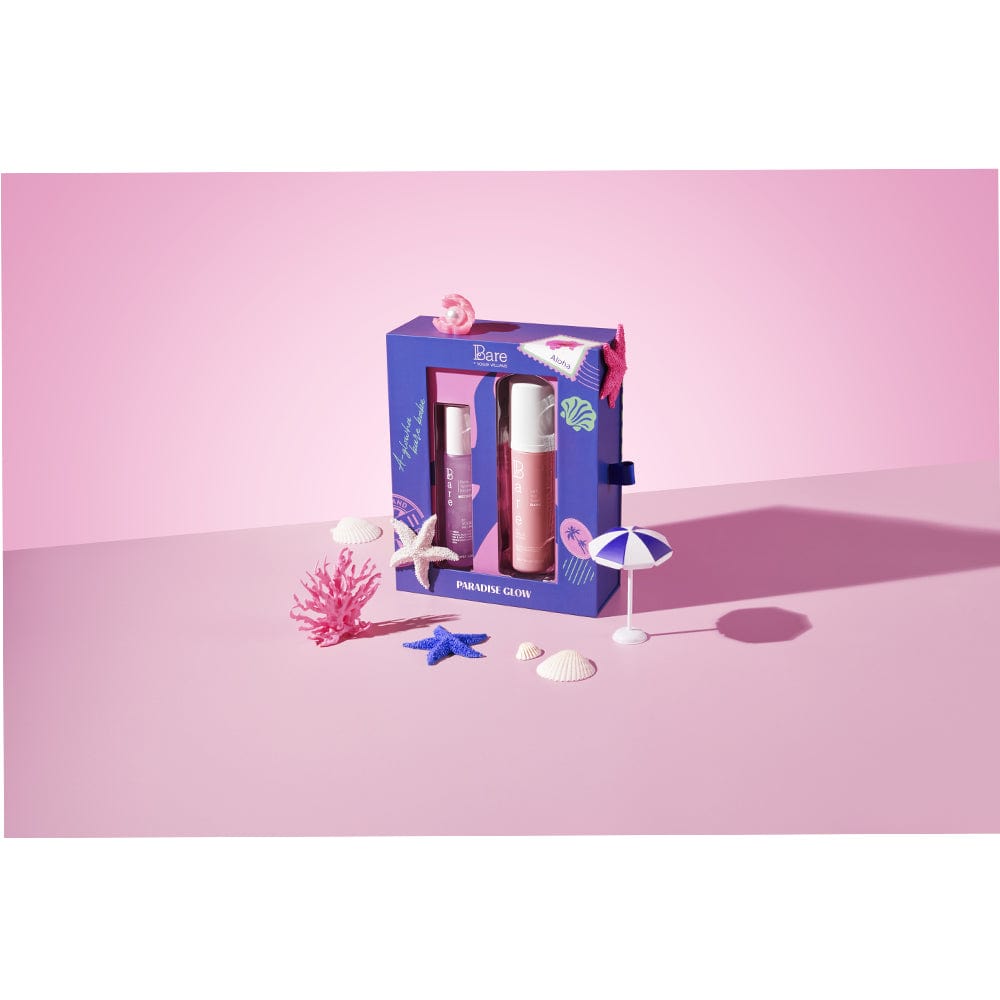 Bare By Vogue Tanning Kit Bare By Vogue paradise Glow Gift Set