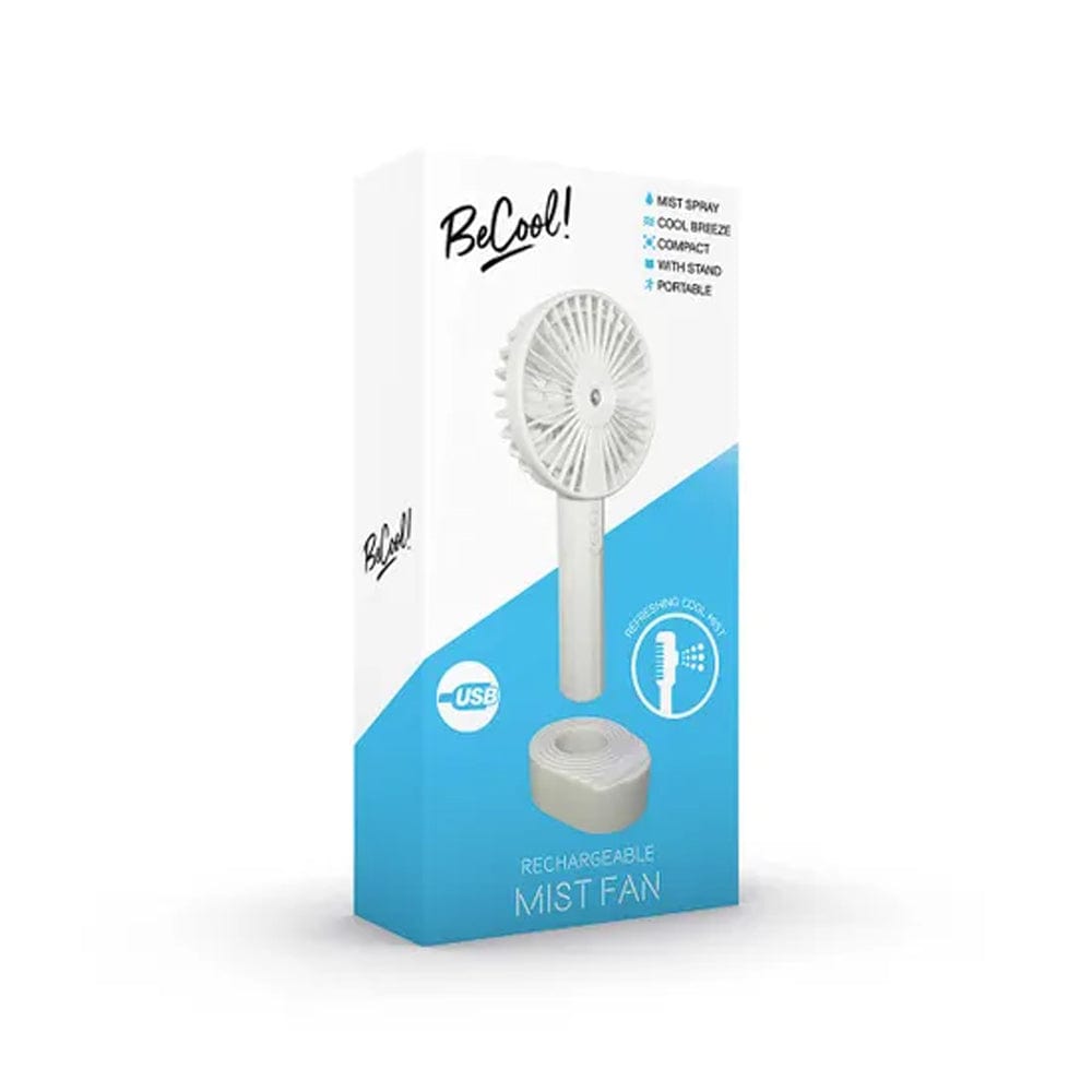 Be Cool Fan Be Cool Rechargeable Handheld Mist Fan