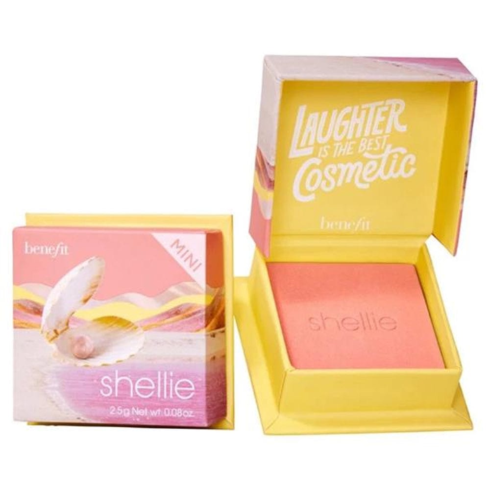 Benefit Blush Powder 2.5g Mini Benefit Shellie Medium Pink Blush Powder