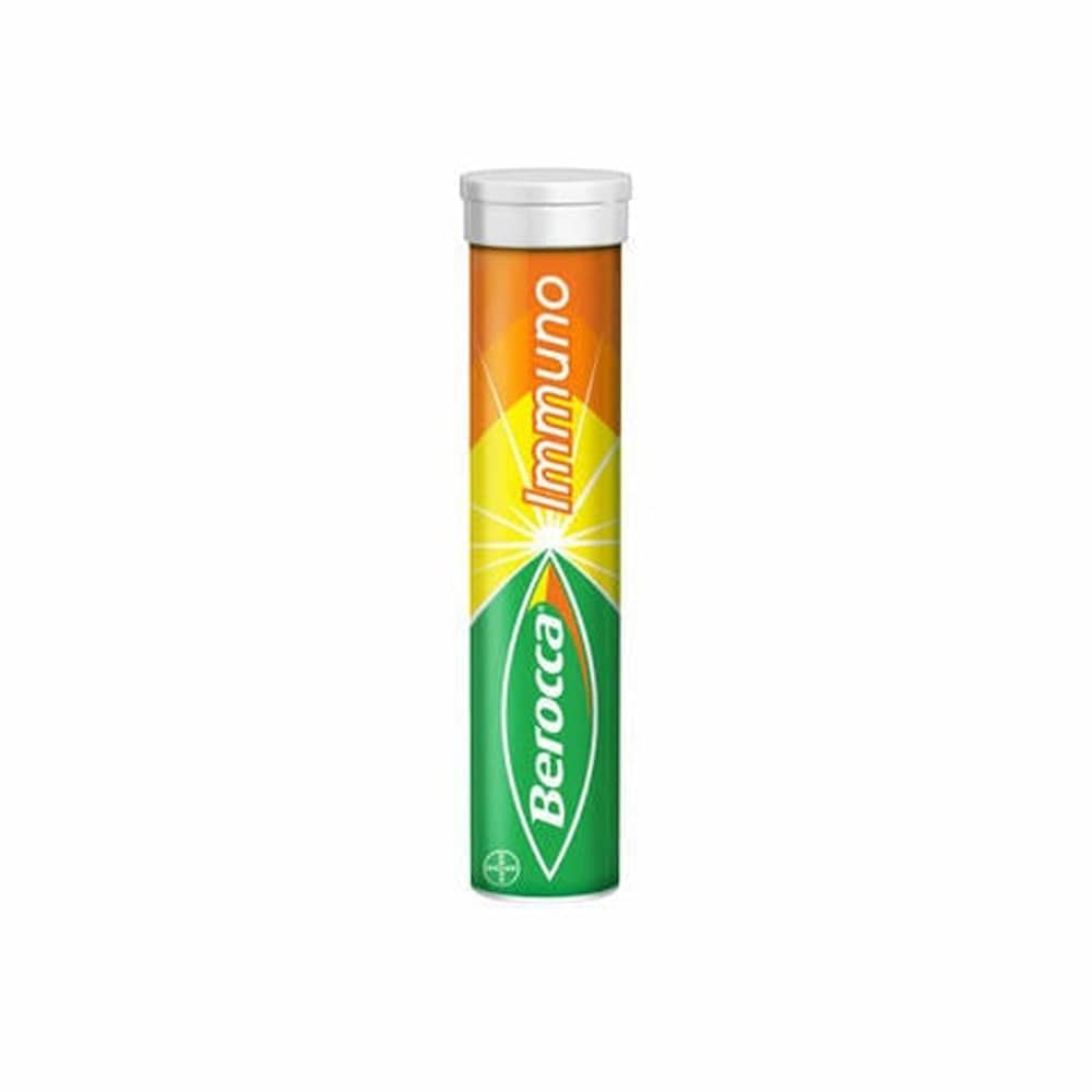 Berocca Vitamins & Supplements Berocca Immuno Effervescent Tablets Orange Flavour
