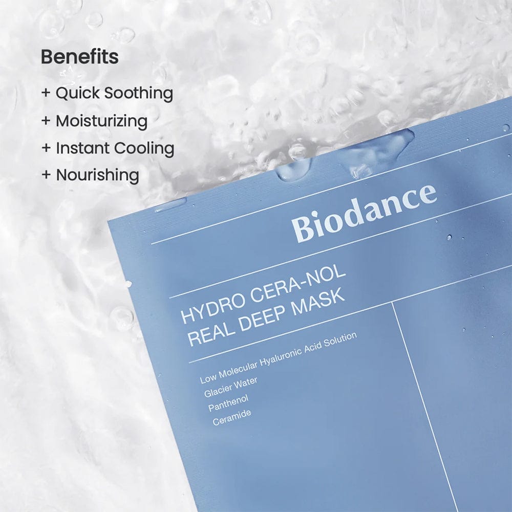 Biodance Sheet Mask Biodance Hydro Cera-nol Real Deep Mask 4 Pack