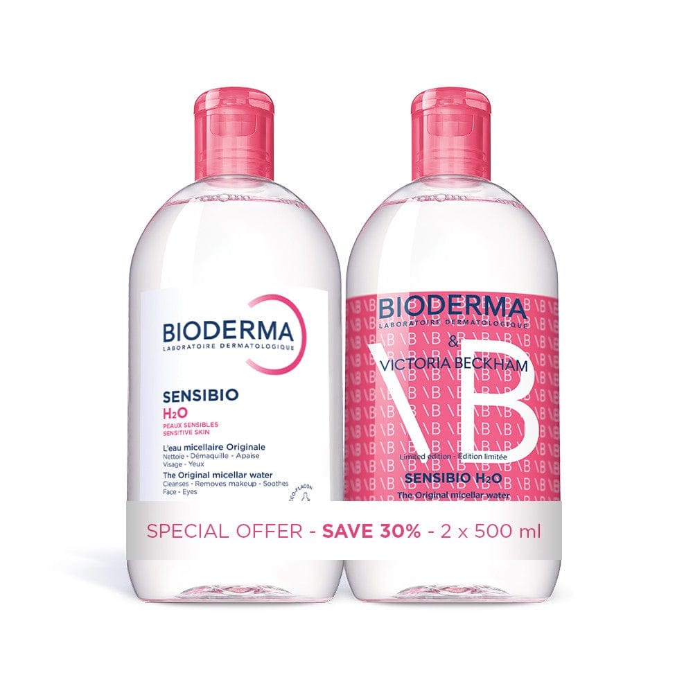 Bioderma Micellar Water Bioderma Sensibio Victoria Beckham Micellar Bundle