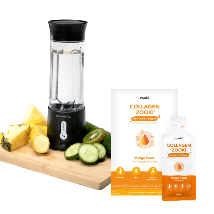 BlendnGo Portable Blender Black / Mango BlendnGo Beauty Smoothie Bundle