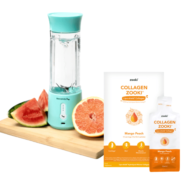 BlendnGo Portable Blender Mint / Mango BlendnGo Beauty Smoothie Bundle