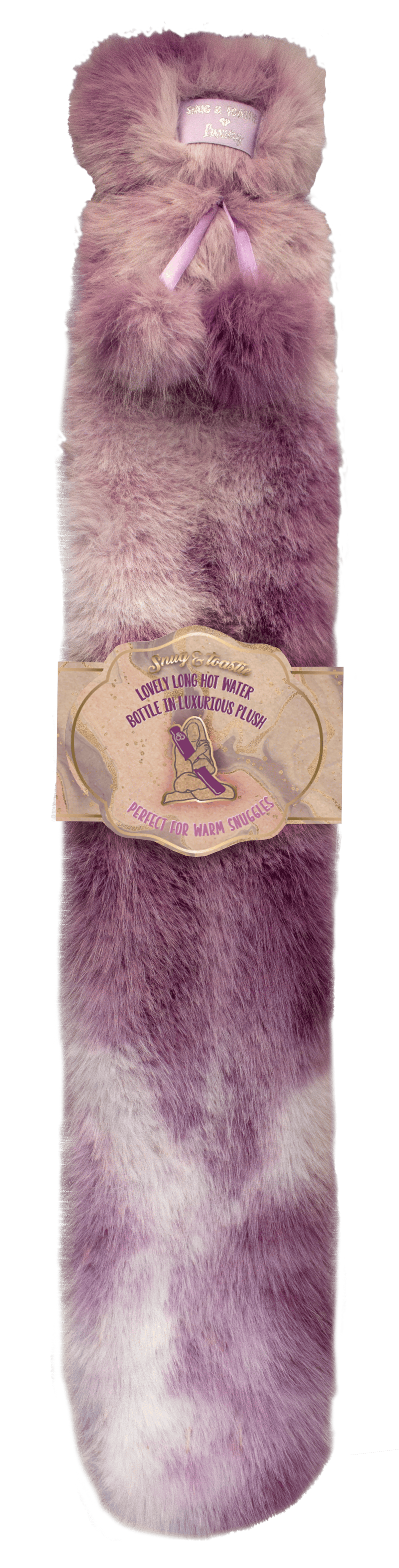 brandwell Hot Water Bottle Purple Brandwell Extra Long Plush Hot Water Bottle
