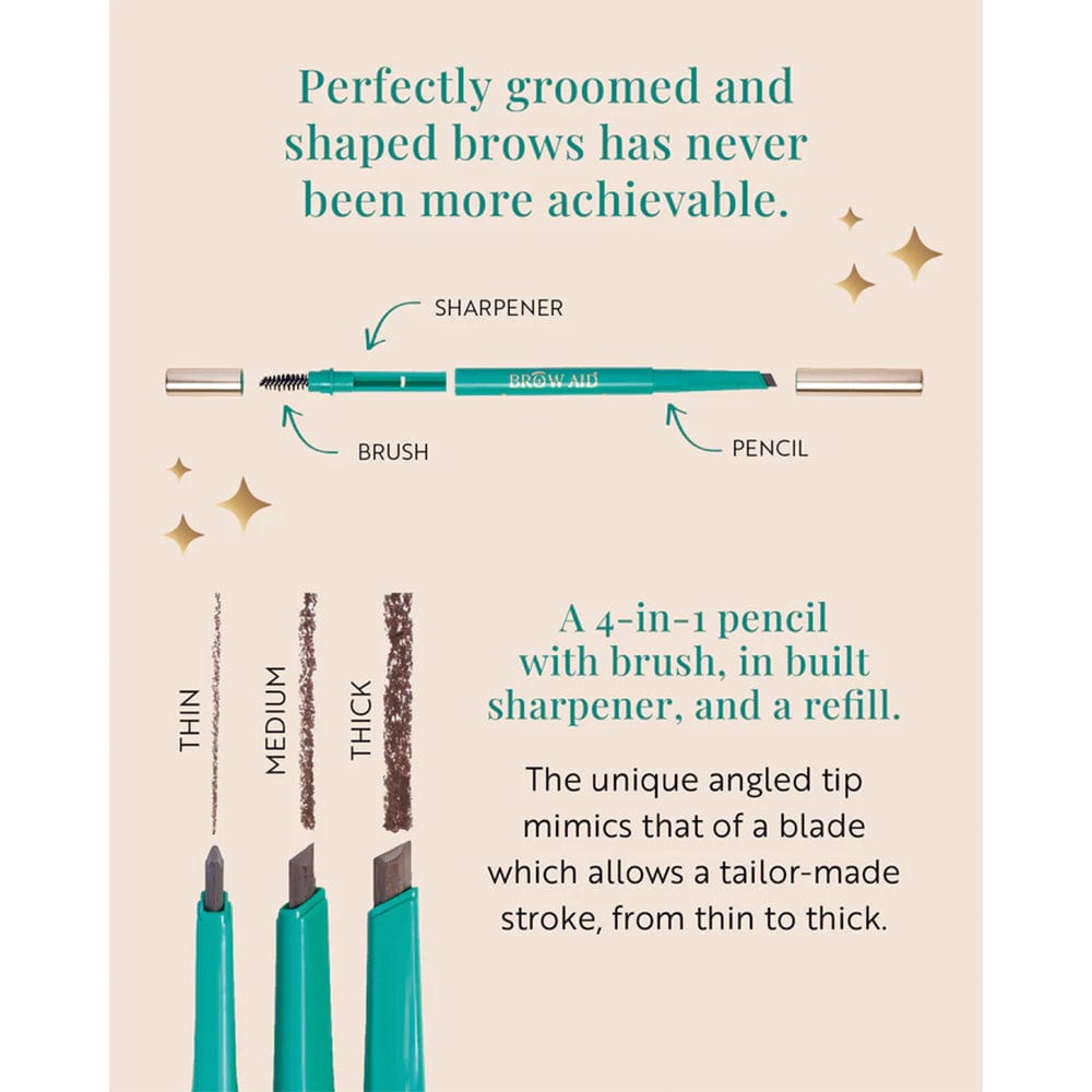 Brow Aid Eyebrow Pencil Brow Aid The Brow Blade Meaghers Pharmacy