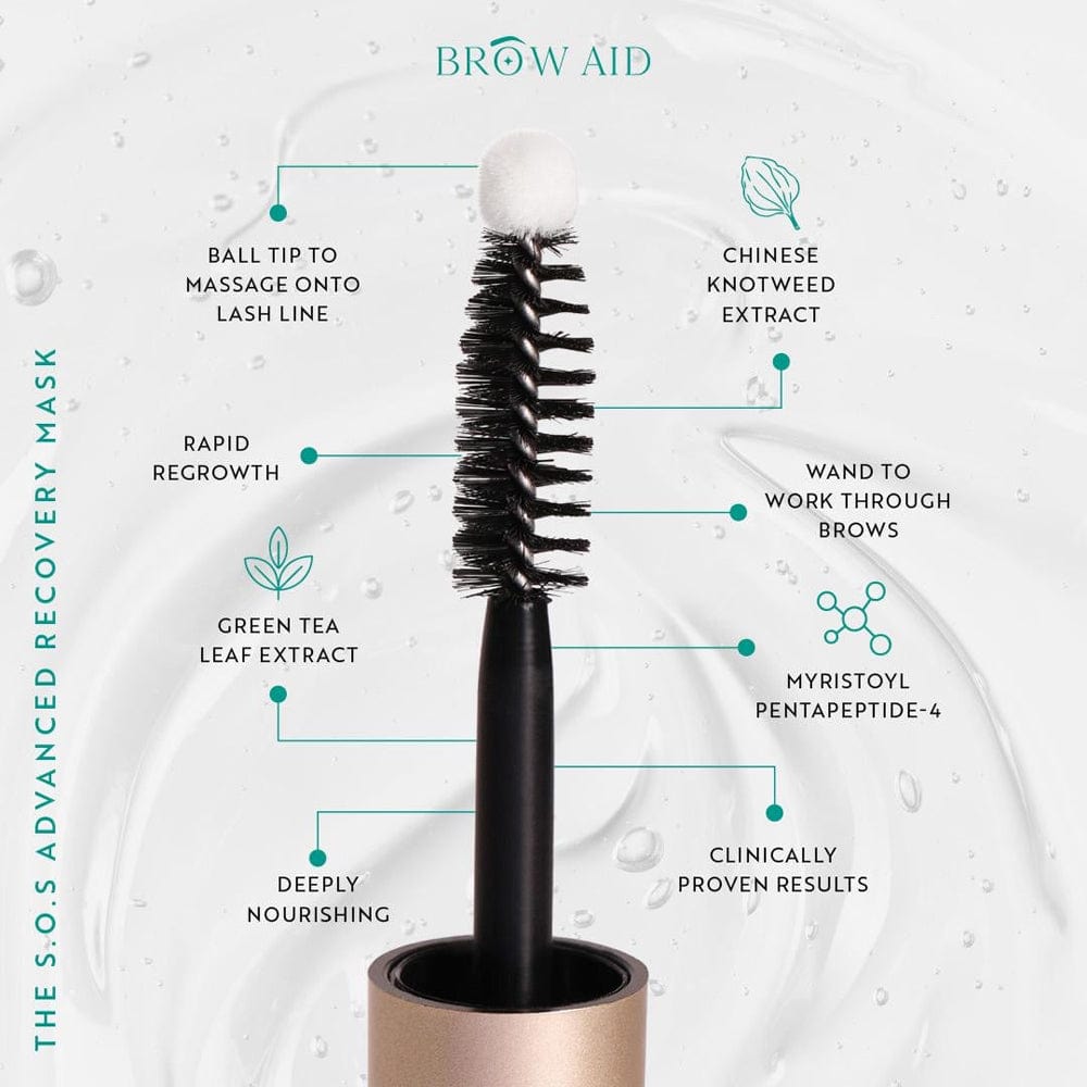 Brow Aid Recovery Mask Brow Aid The S.O.S ADVANCED Brow & Lash Recovery Mask