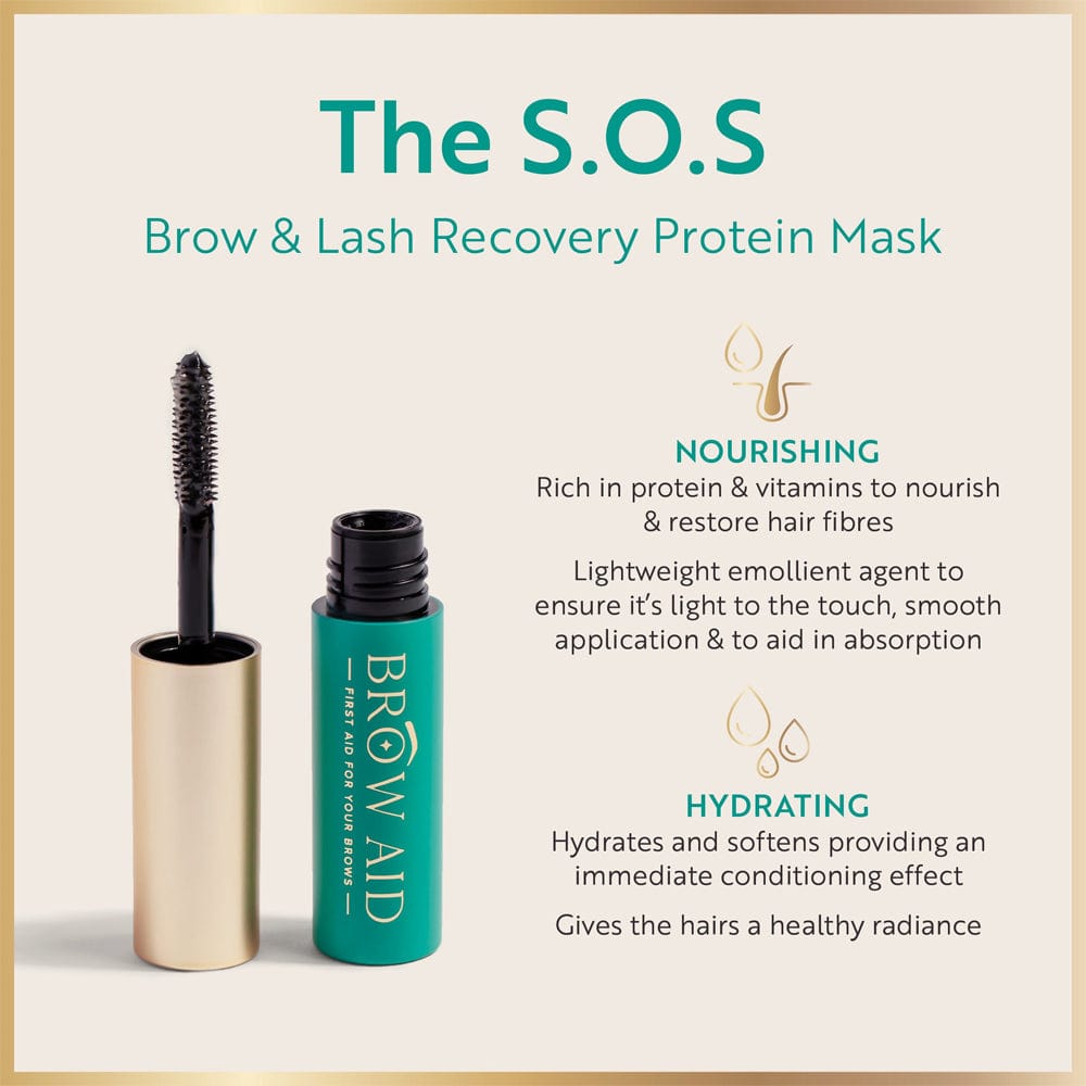 Brow Aid Brow & Lash Mask Brow Aid The S.O.S Brow & Lash Recovery Mask