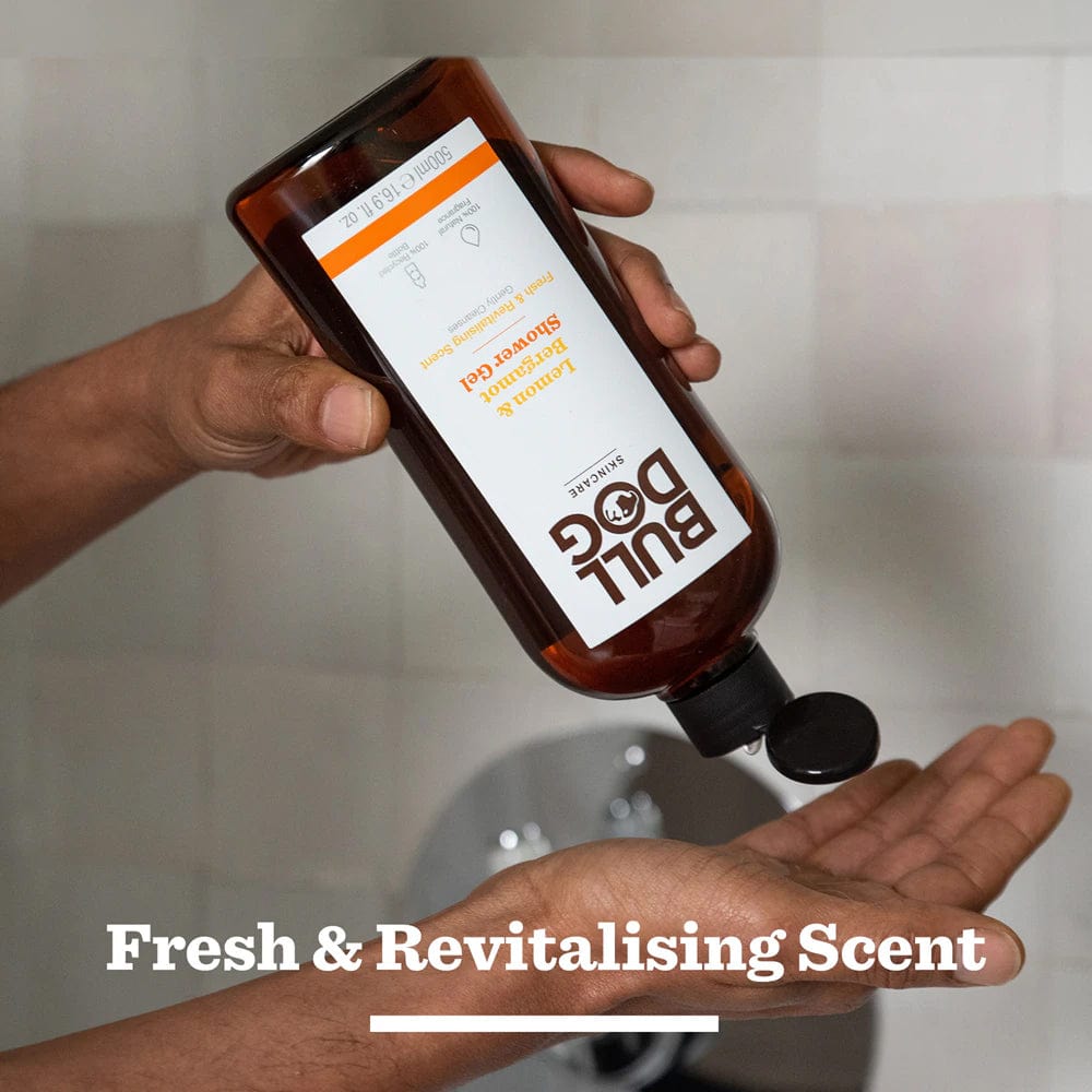 Bulldog Gift set Bulldog Lemon & Bergamot Revitalising Body Care Duo