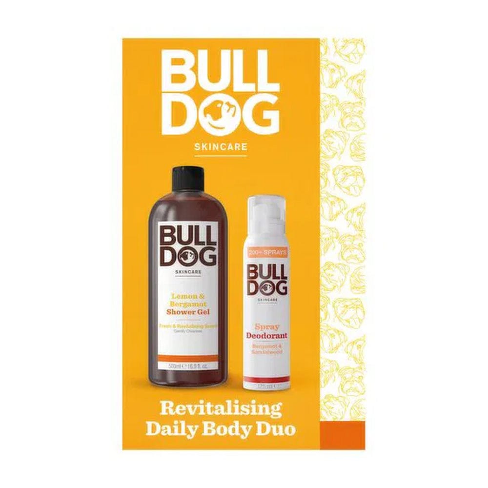 Bulldog Gift set Bulldog Lemon & Bergamot Revitalising Body Care Duo