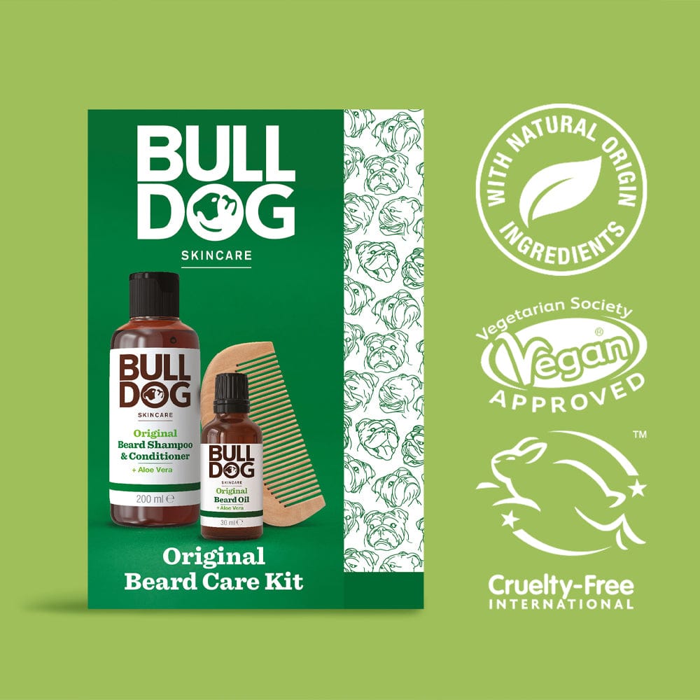 Bulldog Beard Kit Bulldog Original Beard Care Kit
