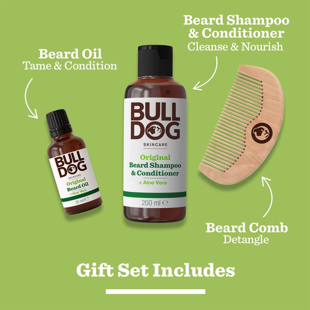 Bulldog Beard Kit Bulldog Original Beard Care Kit