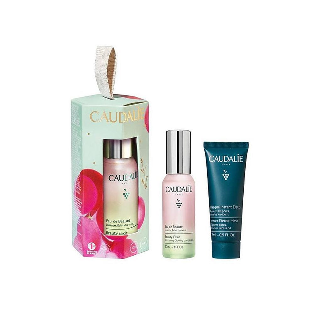 Caudalie skincare set Caudalie Beauty Elixir & Detox Mask Duo Gift Set