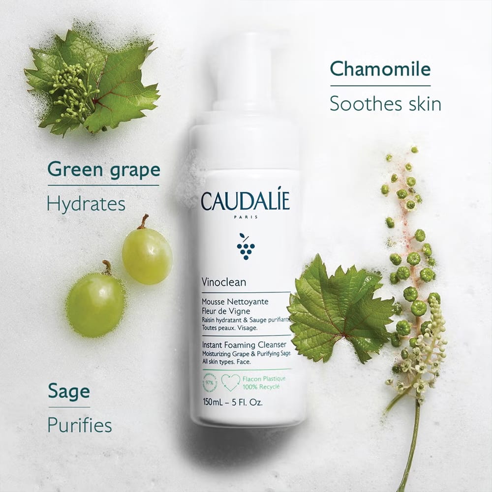 Caudalie Cleanser Caudalie Vinoclean Instant Foaming Cleanser