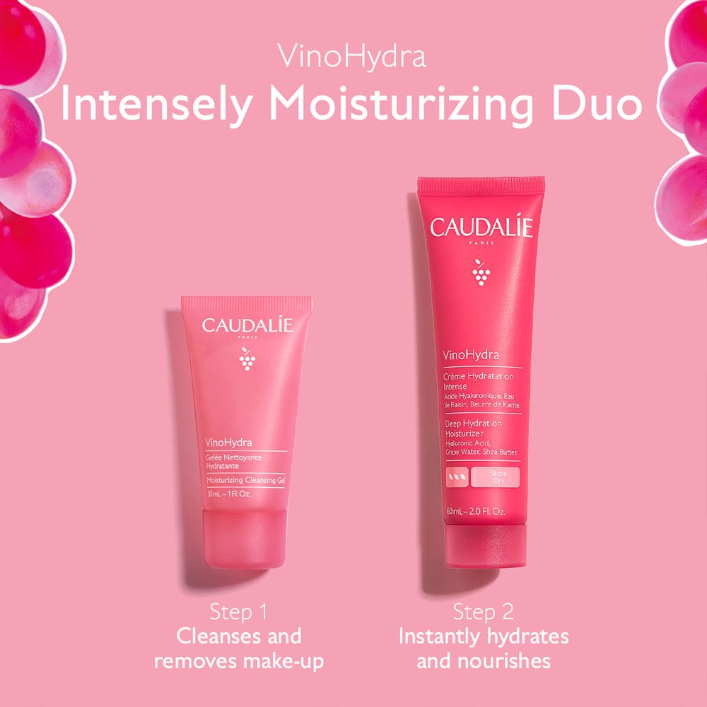 Caudalie skincare set Caudalie VinoHydra Intensely Moisturising Duo