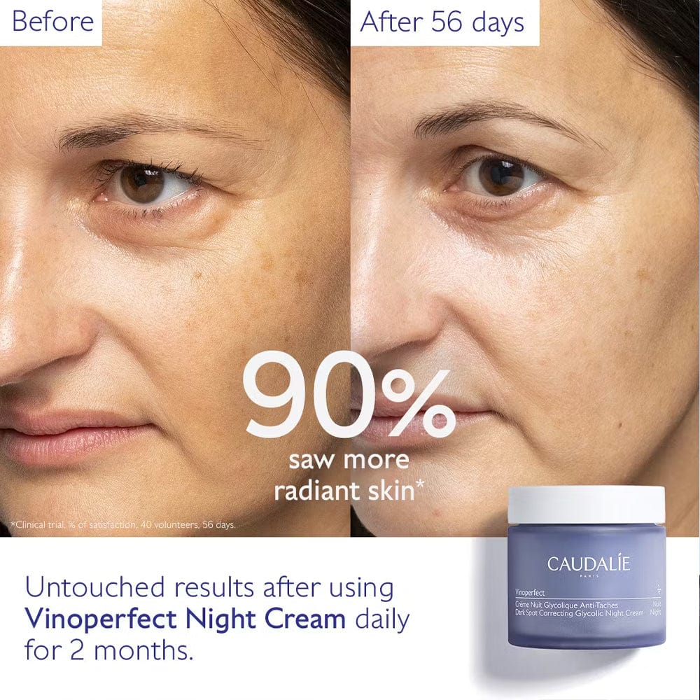 Caudalie Night Cream Caudalie Vinoperfect Dark Spot Correcting Glycolic Night Cream