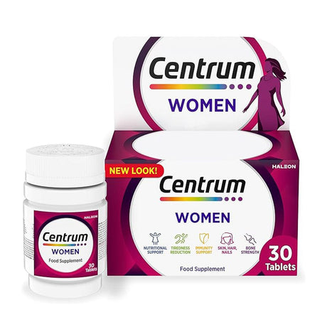 Centrum Vitamins & Supplements 30 Tablets Centrum Women Multivitamin