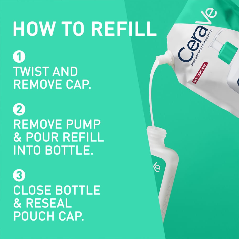 Cerave Cleanser CeraVe Foaming Cleanser Refill 473ml