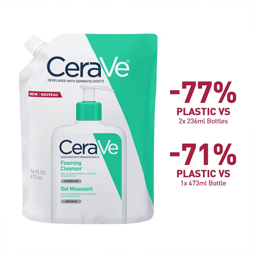 Cerave Cleanser CeraVe Foaming Cleanser Refill 473ml