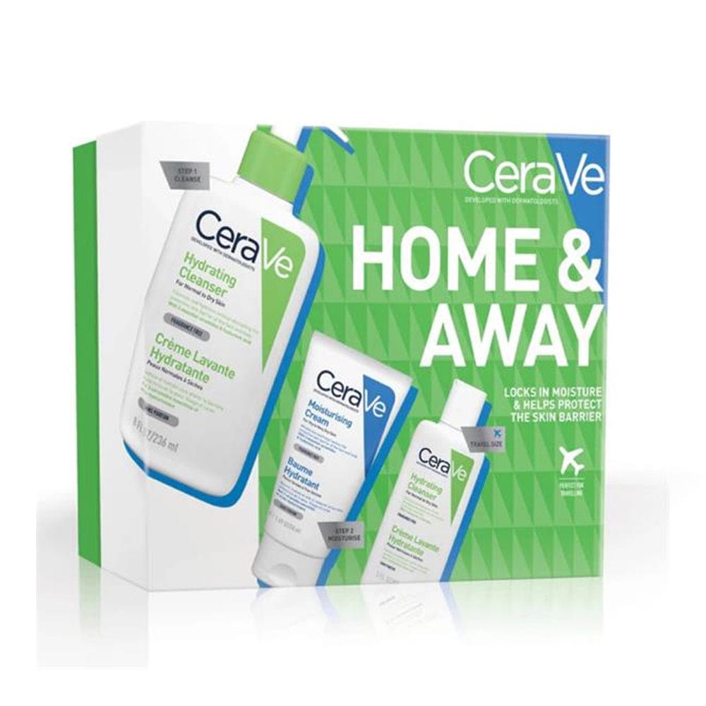 Cerave Skincare Set CeraVe Home & Away Skincare Gift Set