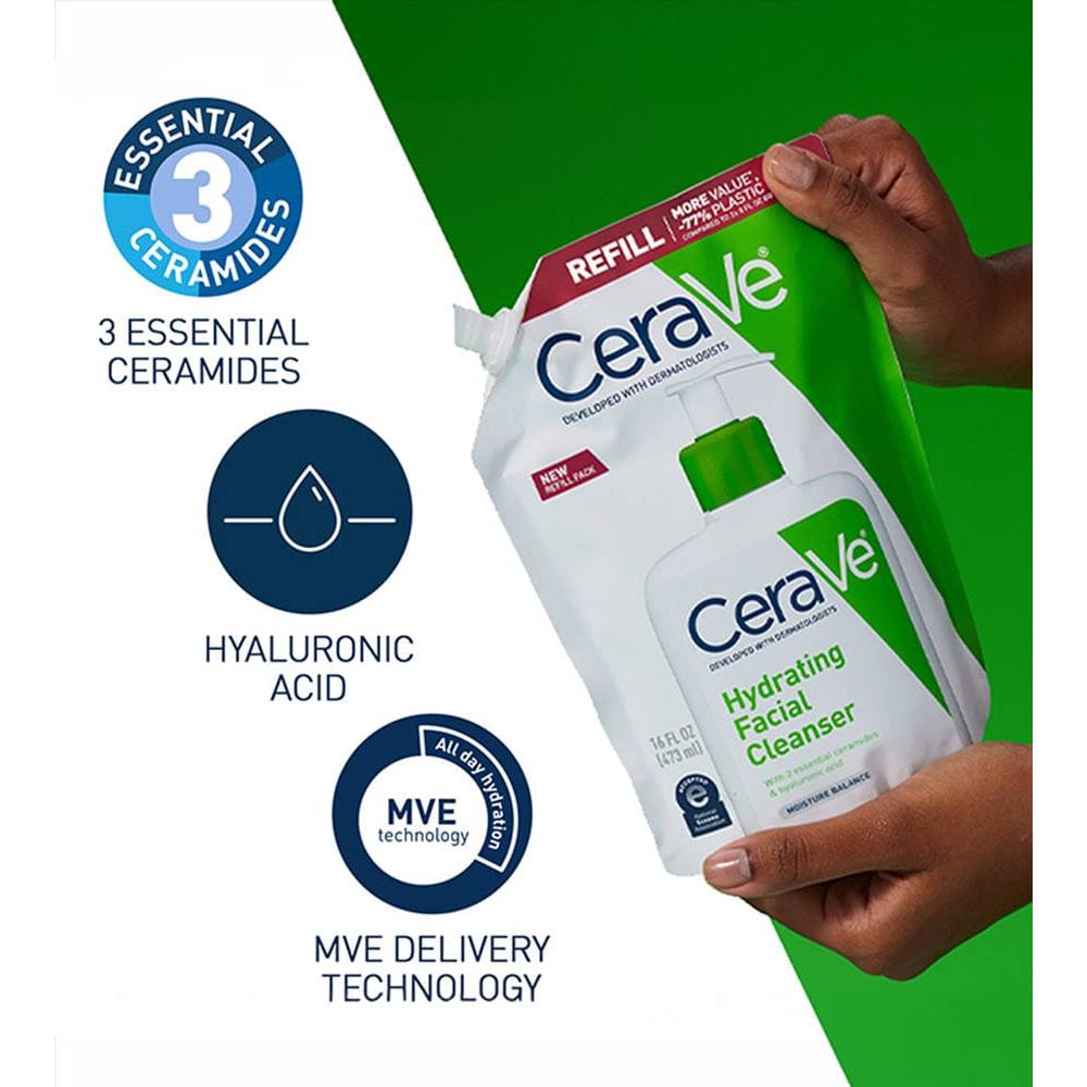 Cerave Cleanser CeraVe Hydrating Cleanser Refill 473ml