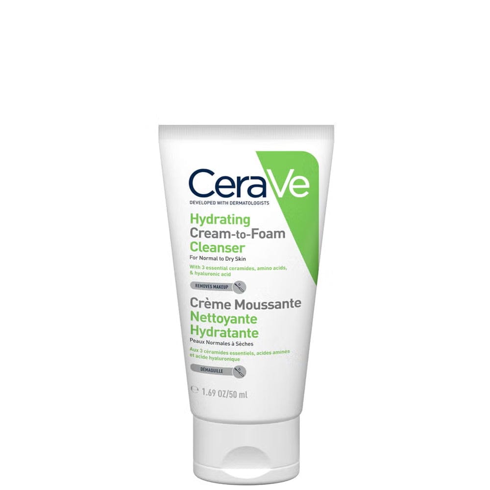 gwp Gift With Purchase CeraVe Hydrating Cream-to-Foam Cleanser 50ml GWP