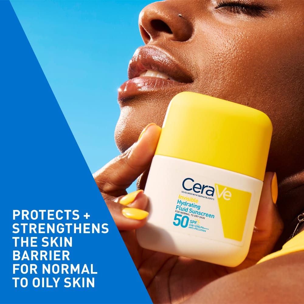 Cerave Sun Protection CeraVe Invisible Hydrating Fluid Sunscreen SPF50 50ml