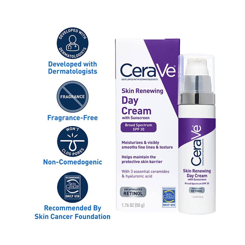 Cerave Skincare CeraVe Skin Renewing Day Cream SPF30