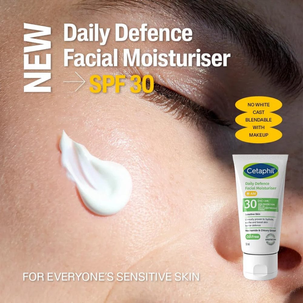 Cetaphil Moisturiser With SPF Cetaphil Daily Defence Moisturiser SPF30 50ml